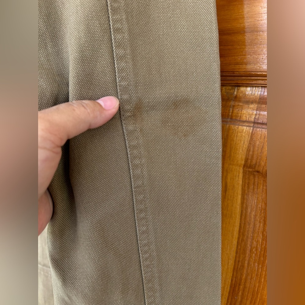 Khaki Color blazer coat. Used. Size S - Picture 11 of 13